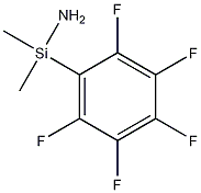氨基二甲基五氟苯基硅烷结构式