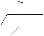 3-乙基-2,2-二甲基-3-戊醇结构式
