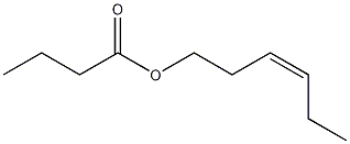 顺-3-己烯基丁酸酯结构式