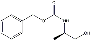 (R)-(+)-2-(Z-氨基)-1-丙醇结构式