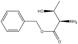 D-苏氨酸苯甲酯结构式