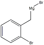 2-溴苯甲基溴化镁结构式