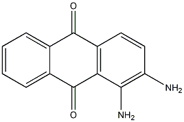 1,2-二氨基蒽醌结构式