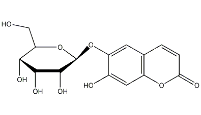 七叶苷水合物结构式