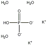 磷酸氢钾三水合物结构式