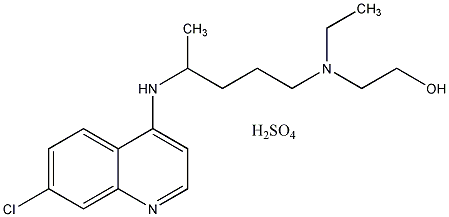 硫酸羟基氯喹结构式