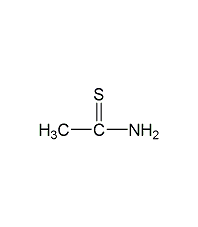 硫代乙酰胺结构式