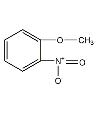 2-硝基苯甲醚结构式