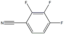 2,3,4-三氟苯甲腈结构式