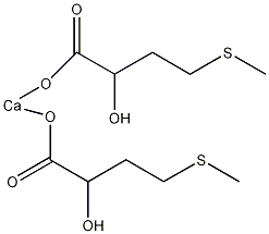 2-羟基-4-(甲硫基)丁酸钙结构式