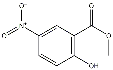 2-羟基-5-硝基苯甲酸甲酯结构式