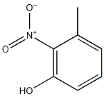 2-硝基-3-甲基苯酚结构式