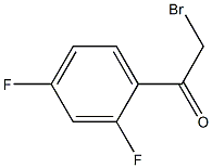 2-溴-2',4'-二氟乙酰苯结构式