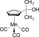 羟基异丙基环戊二烯基三羰基锰结构式