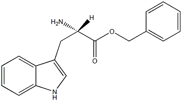 L-色氨酸苯甲酯结构式