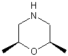顺-2,6-二甲基吗啉结构式