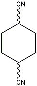 环己烷-1,4-二甲腈结构式