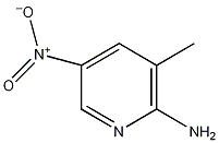 2-氨基-3-甲基-5-硝基吡啶结构式