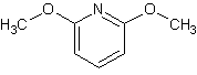 2,6-二甲氧基吡啶结构式