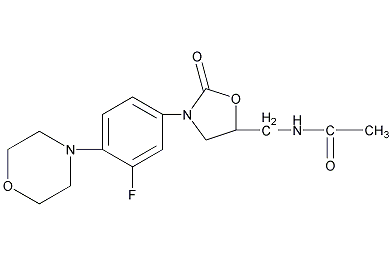 利奈唑胺结构式