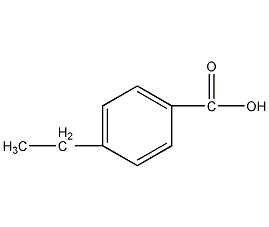 4-乙基苯甲酸结构式