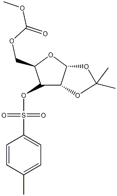 5-o-Carbomethoxy-1,2-o-isopropylidene-3-o-(p-tolylsulfonyl)-α-D-xylofuranose