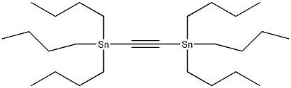 二(三正丁基甲锡烷基)乙炔结构式