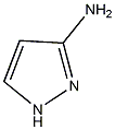 3-氨基吡唑结构式