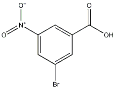 3-溴-5-硝基苯甲酸结构式