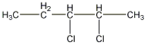 2,3-二氯戊烷结构式