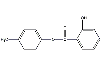 水杨酸对甲苯酯结构式
