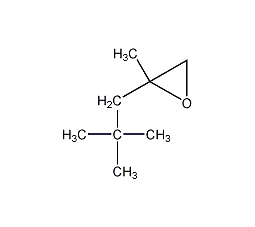 1,2-环氧-2,4,4-三甲基戊烷结构式