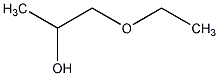 1-乙氧基-2-丙醇结构式