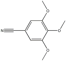 3,4,5-三甲氧基苯甲腈结构式