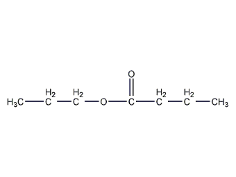 丁酸丙酯结构式