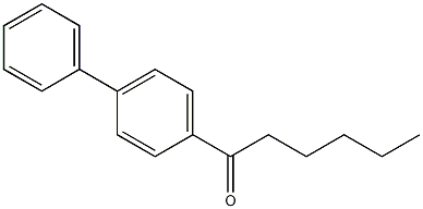 4-正己酰联苯结构式