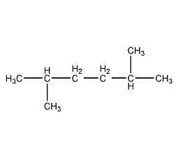2,5-二甲基己烷结构式