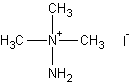 1,1,1-三甲基碘化肼结构式