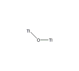 氧化铊(Ⅰ)结构式