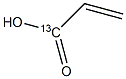 丙烯酸-1-13C结构式