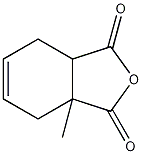 甲基环己烯-1,2-二甲酸酐结构式