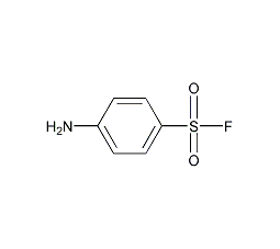 4-氨基苯磺酰氟结构式