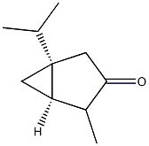 α,β-侧柏酮结构式