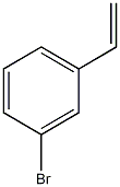 3-溴苯乙烯结构式