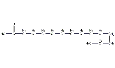 肉豆蔻酸结构式