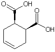 顺-4-环己烯-1,2-二羧酸结构式