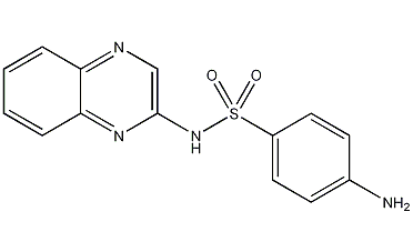 磺胺喹恶啉结构式
