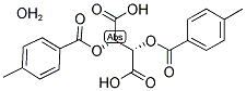二对苯甲酰-D-酒石酸一水结构式