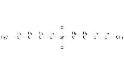 二正戊基二氯化锡结构式