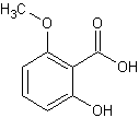 6-甲氧基水杨酸结构式